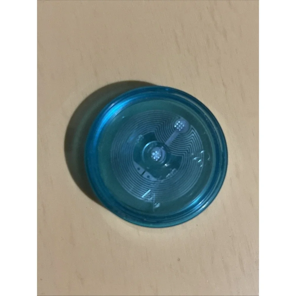 LEGO Dimensions Character Vehicle Tag Base Only Blank Toy Tag Blue PreOwned